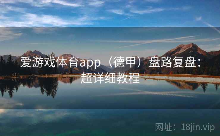 爱游戏体育app（德甲）盘路复盘：超详细教程